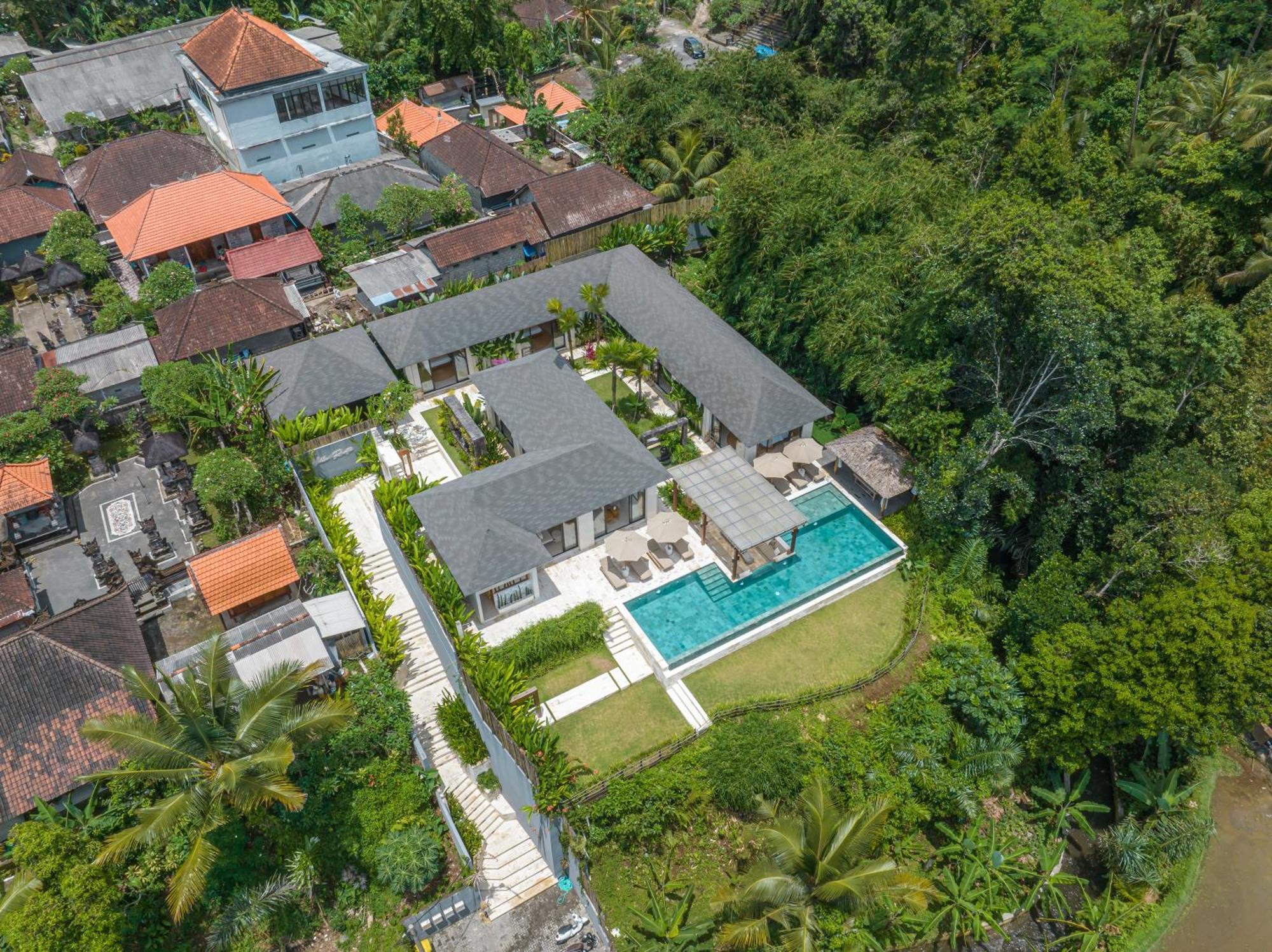 Villa Rosita - Stunning 5br - Sauna, Gym, Rice Field Views