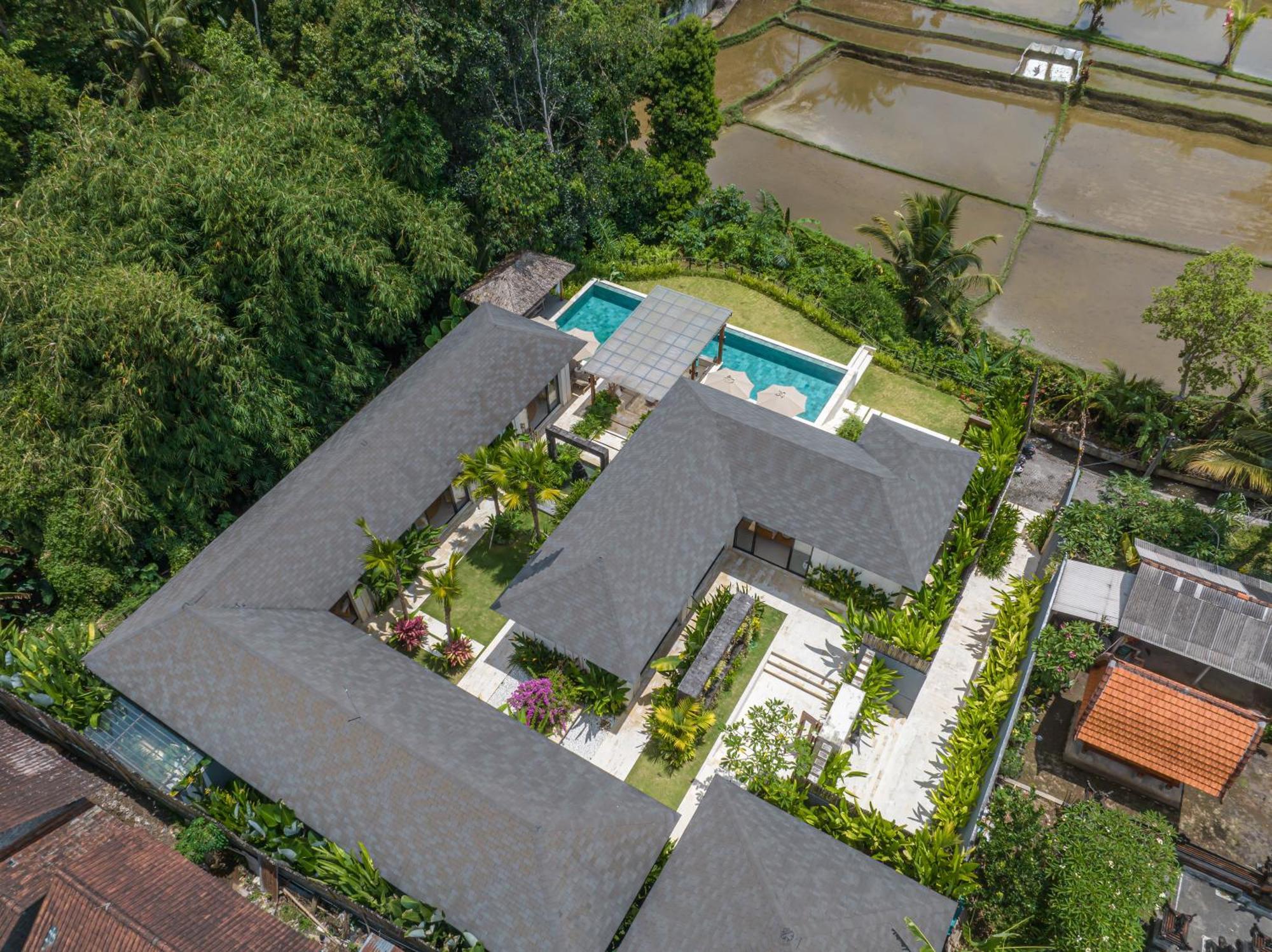 Rosita - Stunning 5br - Sauna, Gym, Rice Field Views Villa Ubud (Bali)