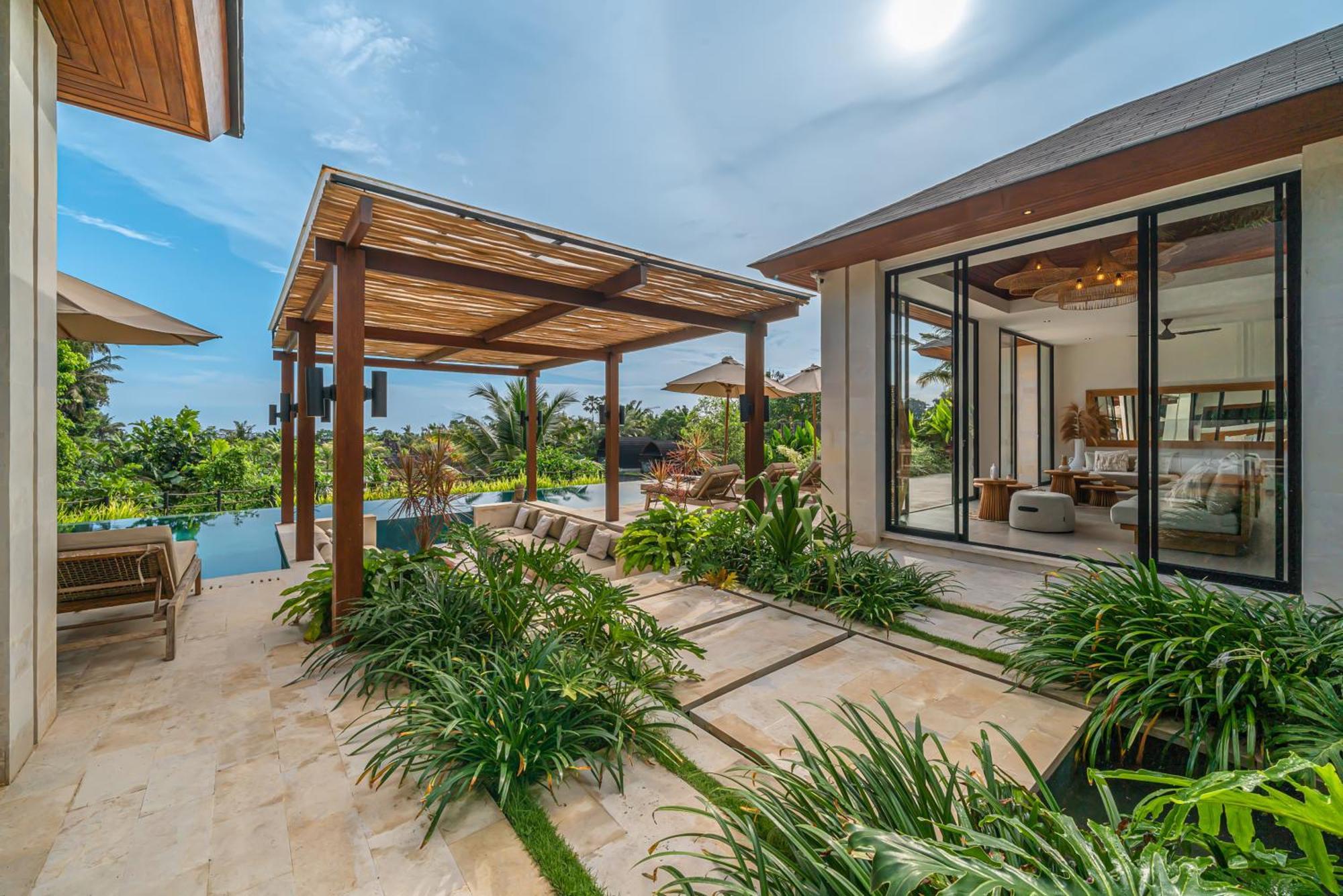Villa Rosita - Stunning 5br - Sauna, Gym, Rice Field Views