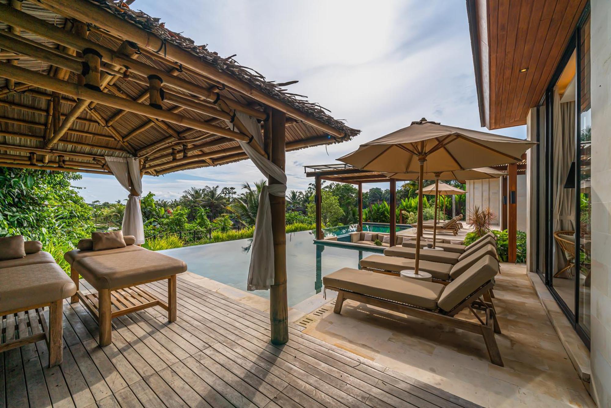 Rosita - Stunning 5br - Sauna, Gym, Rice Field Views Ubud (Bali)