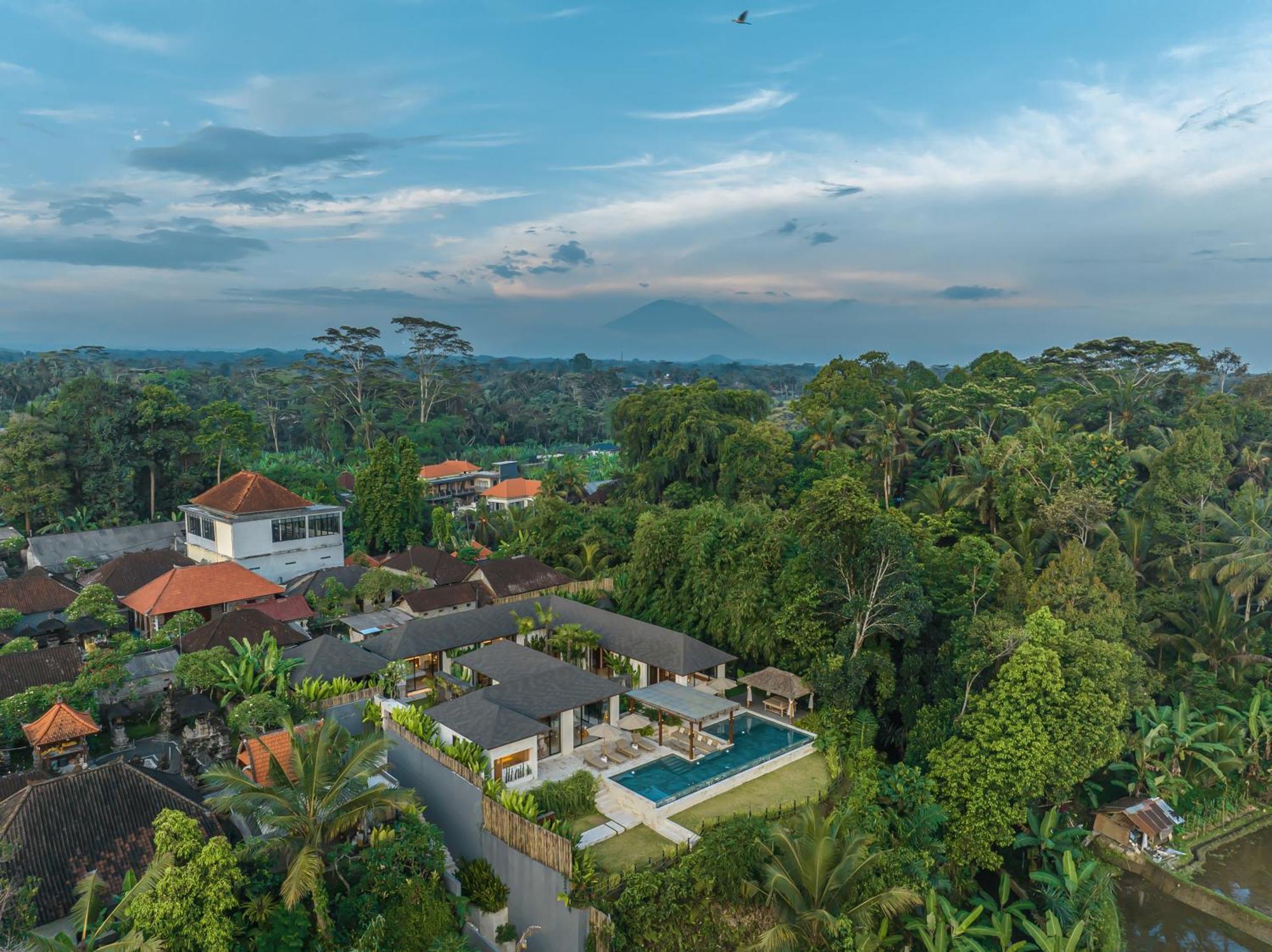 Villa Rosita - Stunning 5br - Sauna, Gym, Rice Field Views