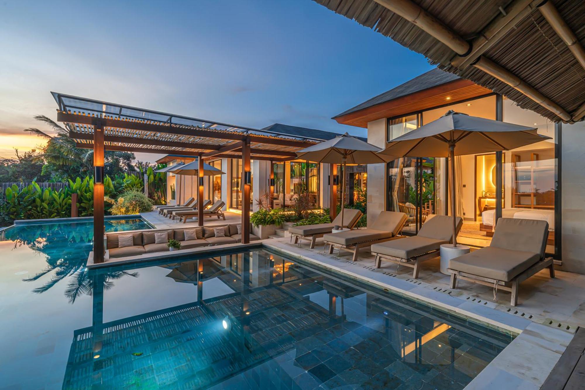 Villa Rosita - Stunning 5br - Sauna, Gym, Rice Field Views Ubud (Bali)