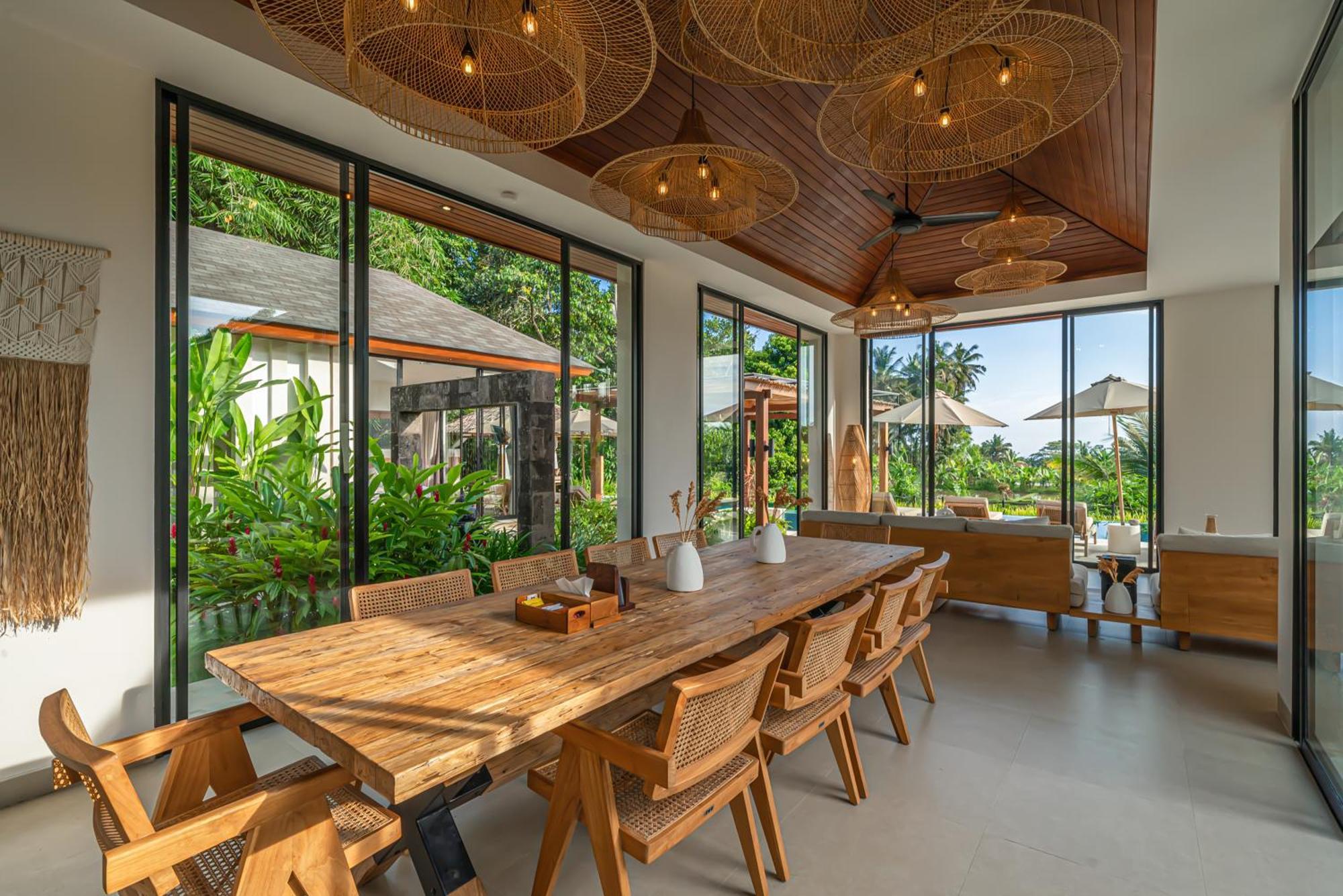 Rosita - Stunning 5br - Sauna, Gym, Rice Field Views Villa